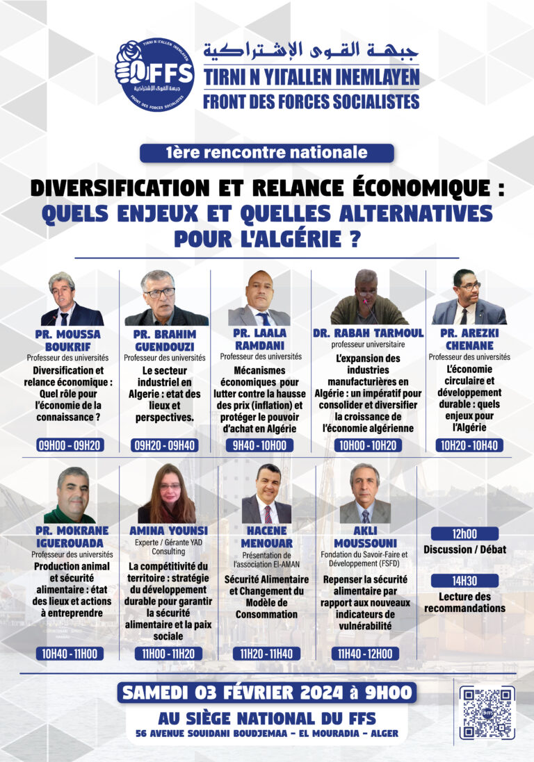 Programme de la conférence thématique consacrée aux questions économique et sociale