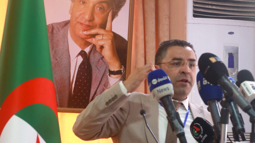 يوسف أوشيش مرشح جبهة القوى الاشتراكية لرئاسيات 07 سبتمبر 2024
