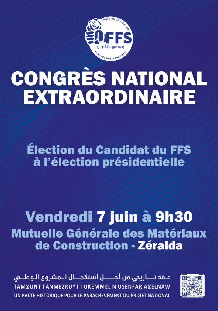 Affiche Congres Extraordinaire 7 6 2024 Français