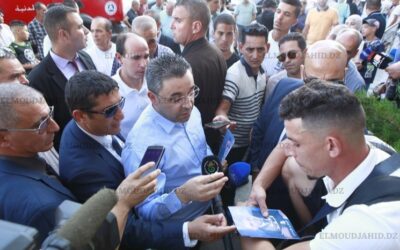 Youcef Aouchiche incite à un vote massif et prêche un discours d’espoir et de résilience : «A vous les jeunes !»