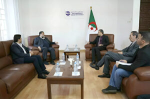 الأفافاس يستقبل وفدا عن حركة حماس الفلسطينية