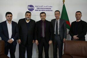 الأفافاس يستقبل وفدا عن حركة حماس الفلسطينية