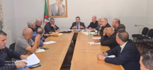 الأمين الوطني الأول يعقد جلسة عمل مع منسقي اللجان الفيدرالية للحزب