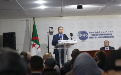 كلمة الأمين الوطني الأول خلال اللقاء الذي جمعه بمنتخبي الحزب لولاية الجزائر