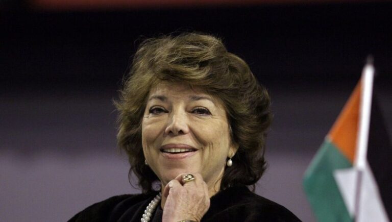Leïla Shahid, ancienne diplomate palestinienne et membre d’honneur de la Fondation Hocine Aït Ahmed