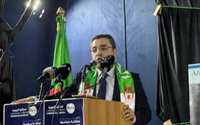 FFS : Axes de l&rsquo;intervention du Premier Secrétaire national, Aouchiche Youcef au Meetings de M’Chedallah et Aïn El Hammam