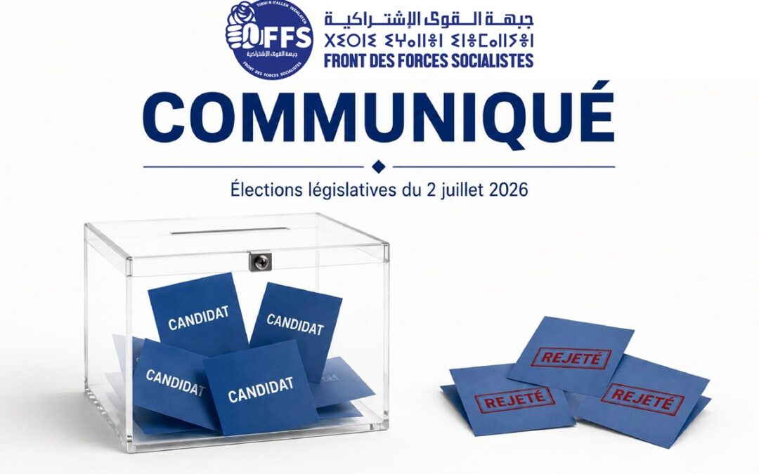 Communiqué du FFS – Législatives 2026