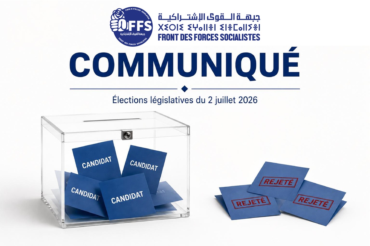 Communiqué du FFS - Législatives 2026