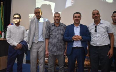 سيدي بلعباس : جانب من التجمع الشعبي الذي نشطه الأمين الوطني الأول